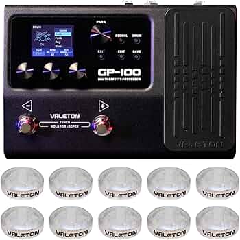 Valeton Multi Effects GP100 ギターマルチエフェクター Amazon.com: Valeton GP-100 Guitar Bass Amp Modeling IR
